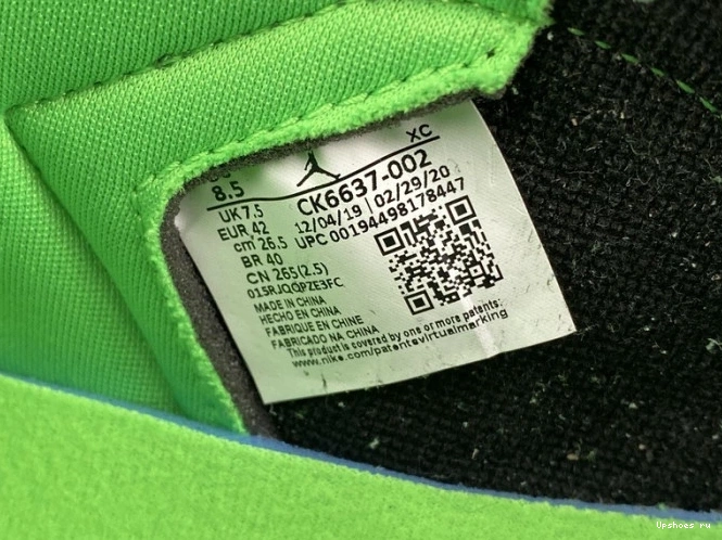 Air Zoom“ CK6637-002 Jordan 1 Green” Rage High 0816